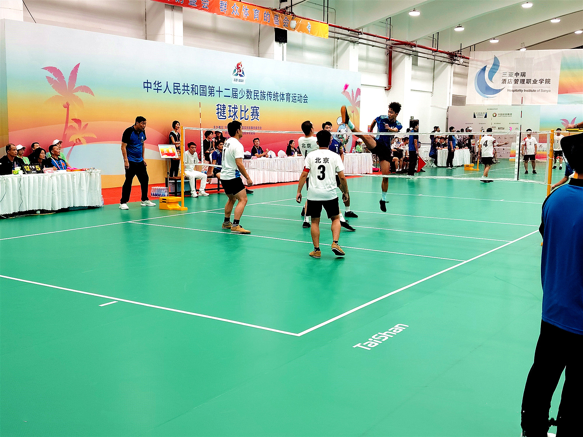 奥运品质｜leyu乐鱼体育体育各类场地器材亮相第十二届全国少数民族传统体育运动会